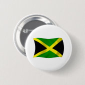Jamaicaanse vlag knop ronde button 5,7 cm (Voorkant /achterkant)