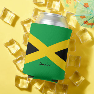 Jamaicaanse vlag koelbox en Jamaica partij/sport Blikjeskoeler