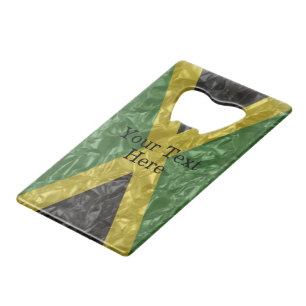 Jamaicaanse vlag - Kreukelen Creditkaart Flessenopener