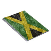 Jamaicaanse vlag - Kreukelen Notitieboek (Rechterzijde)