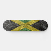 Jamaicaanse vlag - Kreukelen Persoonlijk Skateboard (Horizontaal)