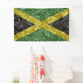 Jamaicaanse vlag - Kreukelen Spandoek (Insitu)