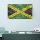 Jamaicaanse vlag - Kreukelen Spandoek (Beurs)