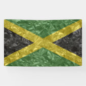 Jamaicaanse vlag - Kreukelen Spandoek (Horizontaal)