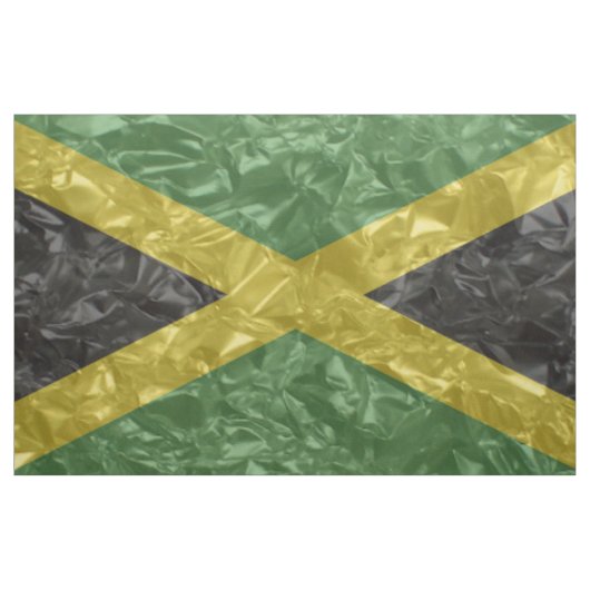 Jamaicaanse vlag - Kreukelen Stof (Yard (91,4 cm))