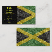 Jamaicaanse vlag - Kreukelen Visitekaartje (Voorkant / Achterkant)