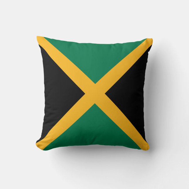 Jamaicaanse vlag kussen (Voorkant)