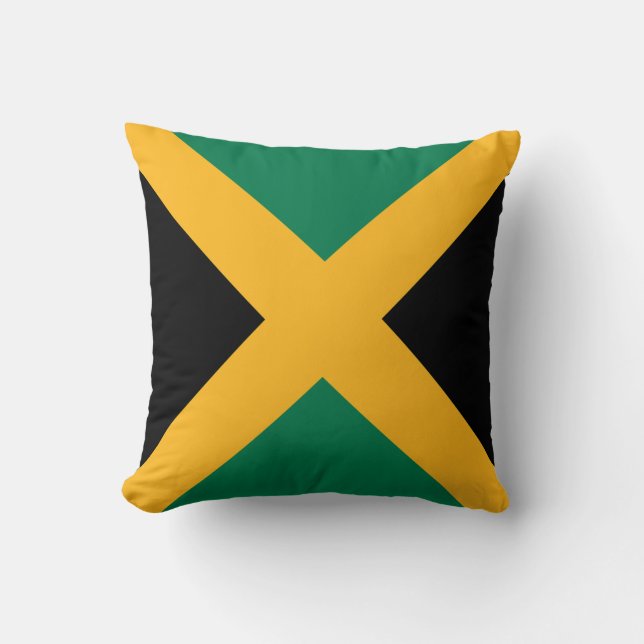 Jamaicaanse vlag kussen (Voorkant)