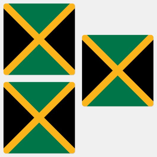 Jamaicaanse vlag labels (Groep)