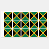 Jamaicaanse vlag labels (Vel)