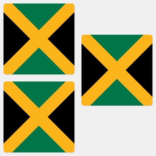 Jamaicaanse vlag labels (Groep)