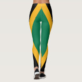Jamaicaanse vlag leggings (Achterkant)