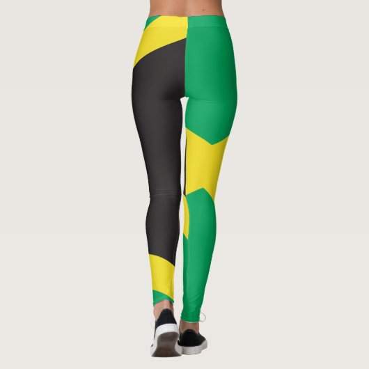 Jamaicaanse vlag leggings (Achterkant)