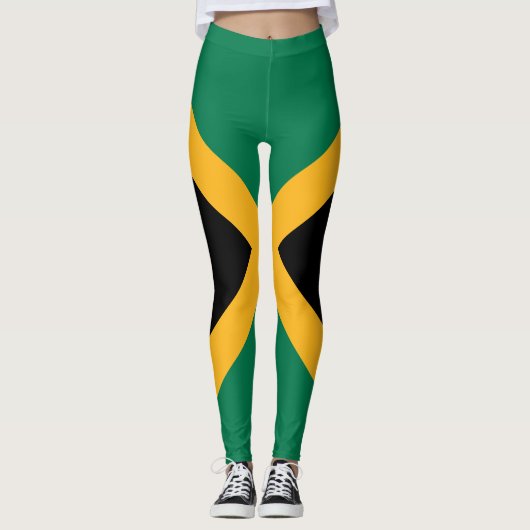 Jamaicaanse vlag leggings (Voorkant)