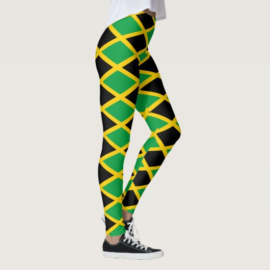 Jamaicaanse vlag leggings (Rechts)