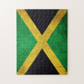 Jamaicaanse vlag legpuzzel (Verticaal)