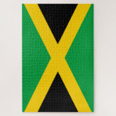 Jamaicaanse vlag legpuzzel (Verticaal)