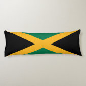 Jamaicaanse vlag lichaamskussen (Achterkant)