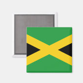 Jamaicaanse vlag magneet (Voorkant / Achterkant)