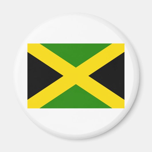Jamaicaanse Vlag Magneet (Voorkant)