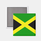 Jamaicaanse vlag magneet (Voorkant / Achterkant)