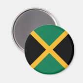 Jamaicaanse vlag magneet (Voorkant / Achterkant)