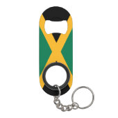 Jamaicaanse vlag mini flessenopener (Achterkant)