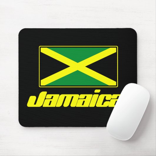 Jamaicaanse vlag muismat (Met muis)