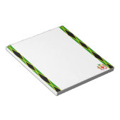 Jamaicaanse vlag notitieblok (Schuin)