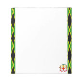 Jamaicaanse vlag notitieblok (Voorkant)