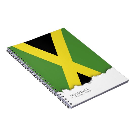 Jamaicaanse vlag notitieboek (Rechterzijde)