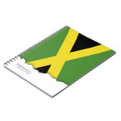 Jamaicaanse vlag notitieboek (Linkerzijde)