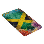 Jamaicaanse vlag onder water magneet (Rechterzijde)
