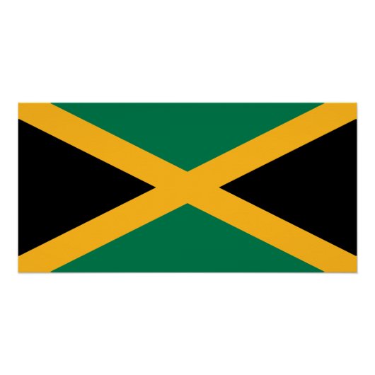 Jamaicaanse vlag perfect poster (Voorkant)