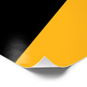 Jamaicaanse vlag perfect poster (Hoek)