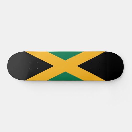 Jamaicaanse vlag persoonlijk skateboard (Horizontaal)