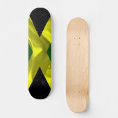 Jamaicaanse vlag persoonlijk skateboard (Voorkant)