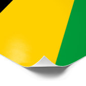 Jamaicaanse vlag poster (Hoek)