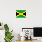 Jamaicaanse vlag poster (Thuiskantoor)