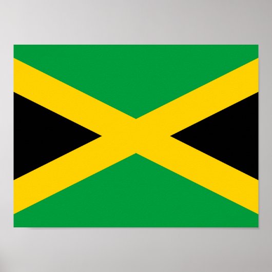 Jamaicaanse vlag poster (Voorkant)