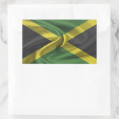 Jamaicaanse vlag rechthoekige sticker (Tas)