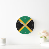 Jamaicaanse vlag ronde klok (Huis)