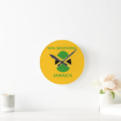Jamaicaanse vlag ronde klok (Huis)