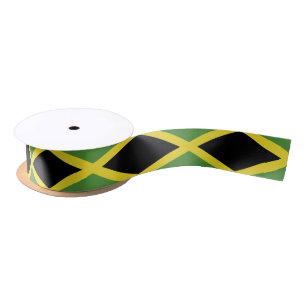 Jamaicaanse vlag satijnen lint
