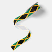 Jamaicaanse vlag satijnen lint (Achterkant)