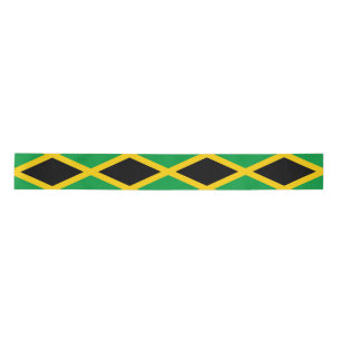 Jamaicaanse vlag satijnen lint