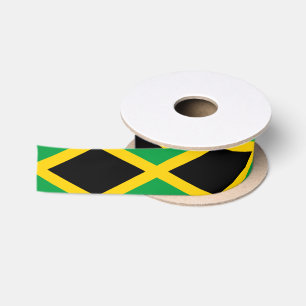 Jamaicaanse vlag satijnen lint