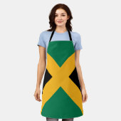 Jamaicaanse vlag schort (Gedragen)