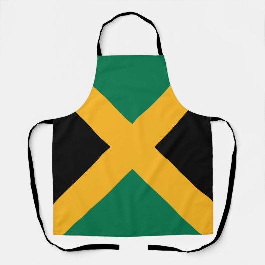 Jamaicaanse vlag schort (Voorkant)