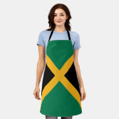 Jamaicaanse vlag schort (Gedragen)